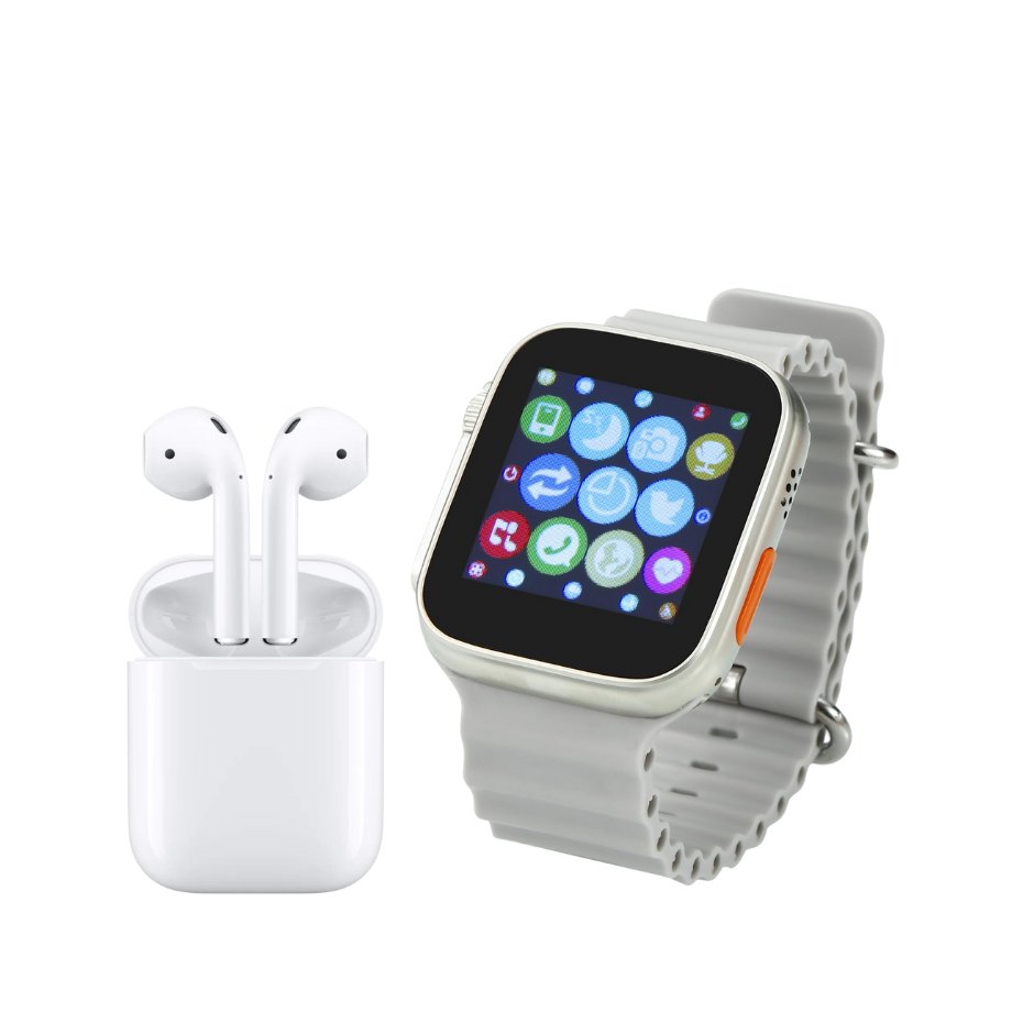 3 in 1 Smart Watch with Earbuds - headphones