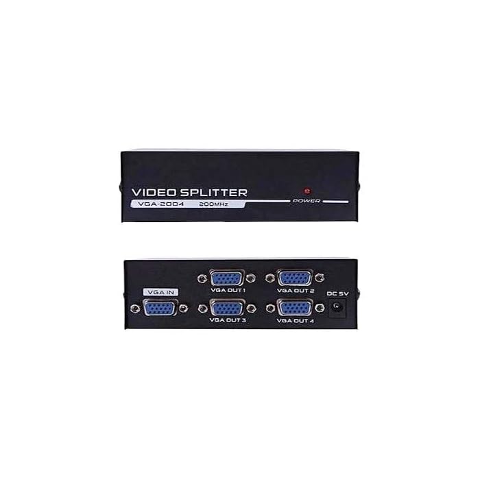 4 Port VGA Splitter - pc acc