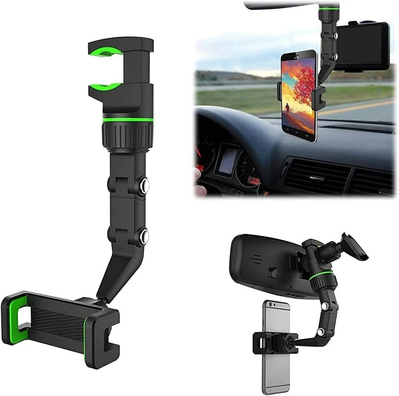 Car Rearview Mirror Phone Holder - 3