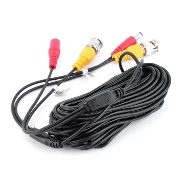 CCTV Power and Video Camera Cable - Surveillane Accessories