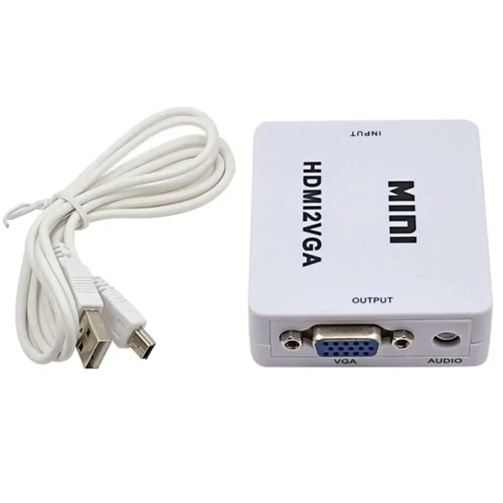 HDMI to VGA 1080P Converter for Audio & Video - pc acc