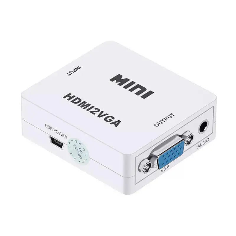 HDMI to VGA 1080P Converter for Audio & Video - pc acc