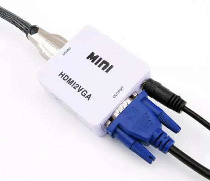 HDMI to VGA 1080P Converter for Audio & Video - pc acc