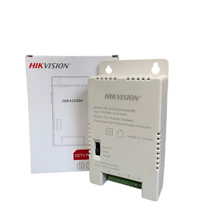 Hikvision 12V 4 - Channel CCTV Power Supply Unit - Camera