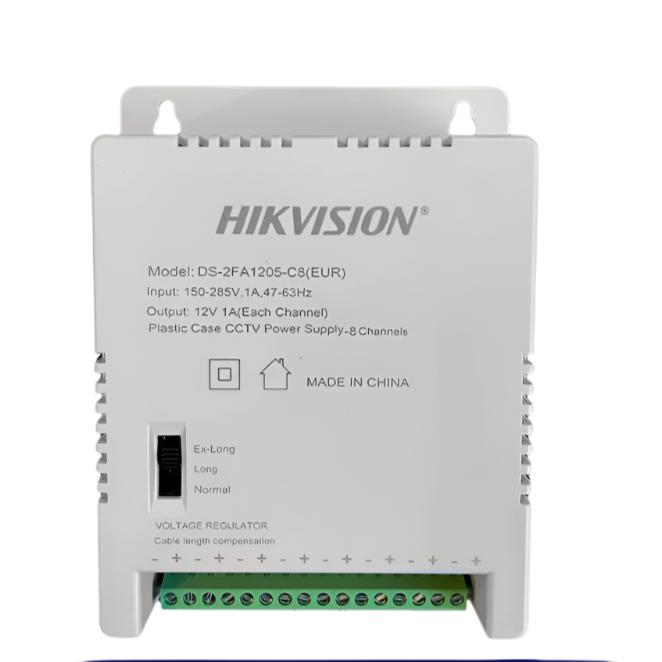 Hikvision 12V 8 - Channel CCTV Power Supply Unit - Camera