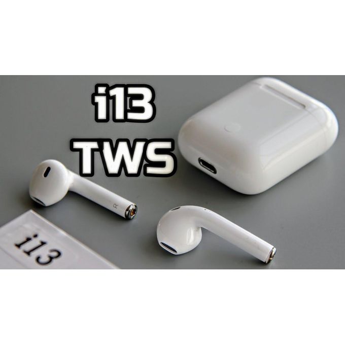 i13 TWS Bluetooth Earphones & Charging Case - headphones