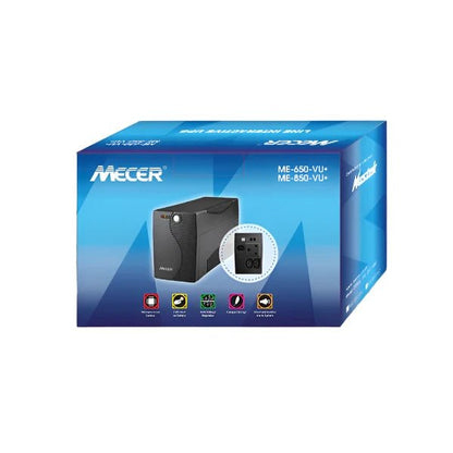 Mecer 850VA 480W Offline Tower UPS ME - 850 - VU - new