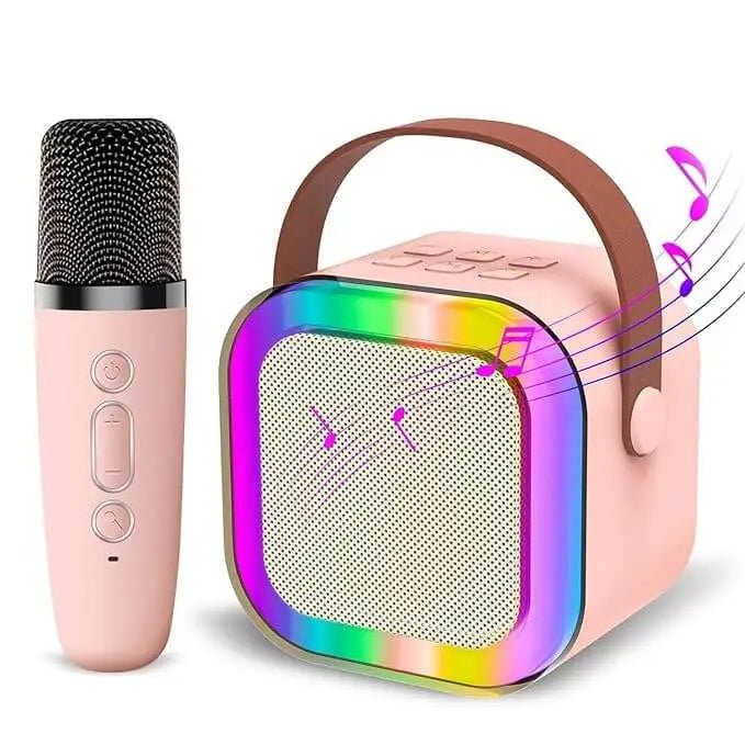 Portable Bluetooth Mini Karaoke Speaker with Microphone - 1