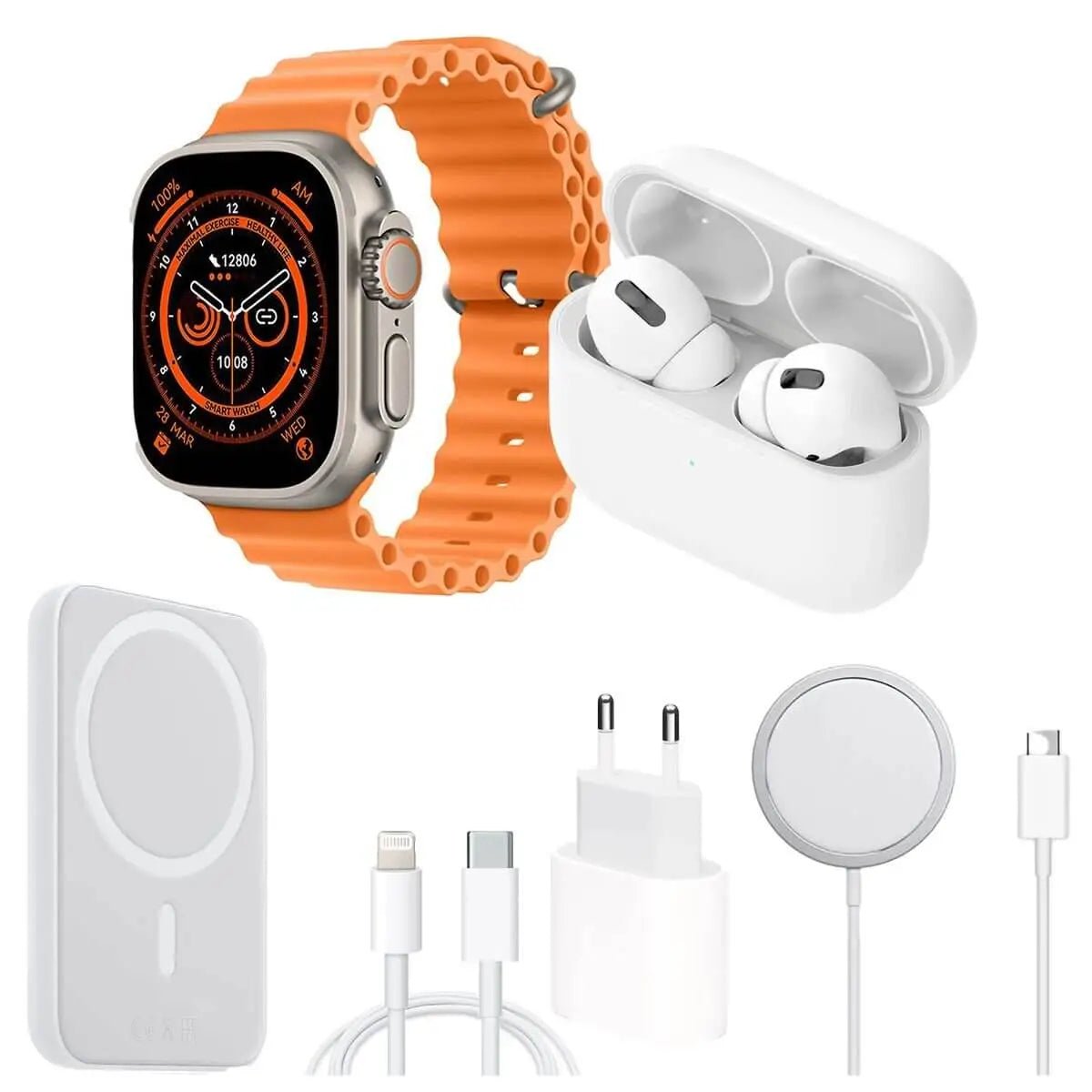 Smartwatch Combo Tech Set - headphones