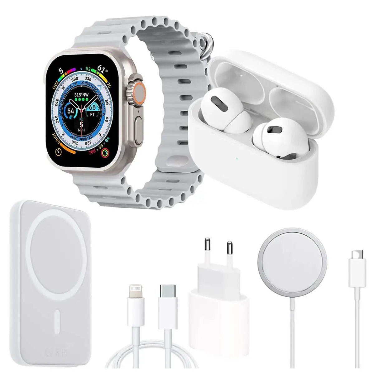 Smartwatch Combo Tech Set - headphones