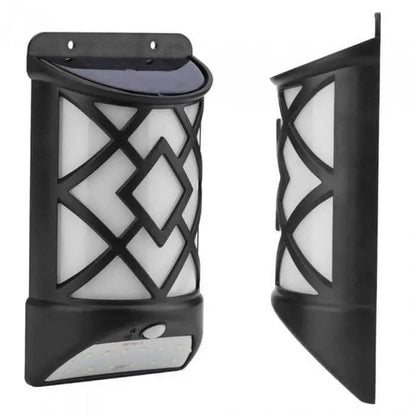 Stylish Flame Effect Solar LED Lamp for Outdoors - 2