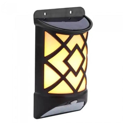 Stylish Flame Effect Solar LED Lamp for Outdoors - 2