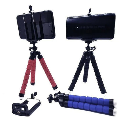 Universal 5.8 Inch Mobile Phone Tripod Holder - Mobile