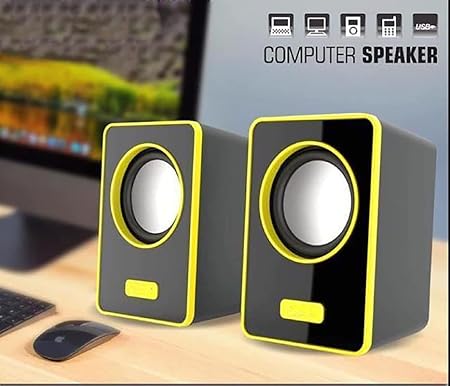 USB 2.0 Multimedia Digital Speakers for Enhanced Sound - audio