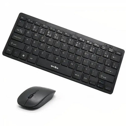 Wireless Portable Keyboard and Mouse Set - pc acc